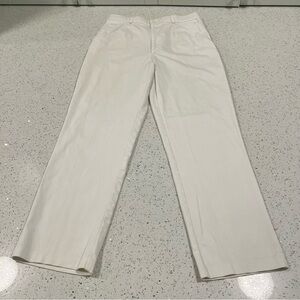 Vintage NORTHERN REFLECTIONS 100% Cotton Sraight Leg Pants Size 10 Button Zipper